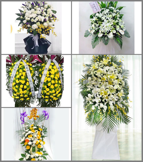 福建宁德古田县吉巷乡梧山村白事花篮预定